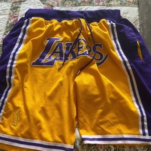Lakers Just Don Shorts